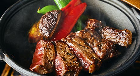 和牛の陶板焼き イメージ